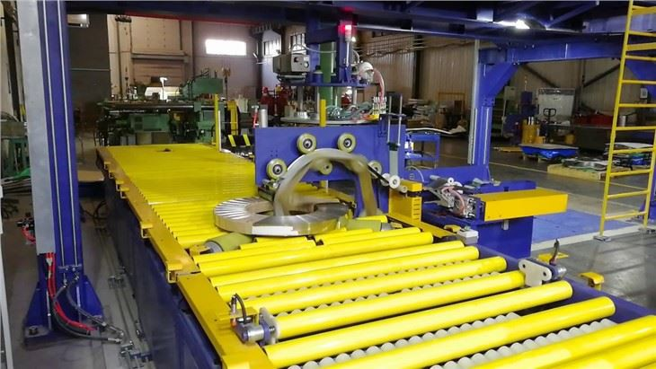 Steel Coil Packaging Line For Efficient Coil Packaging Automation Steel Coil Packaging Line For Efficient Coil Packaging Automation