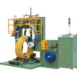 pipe coil wrapping machine