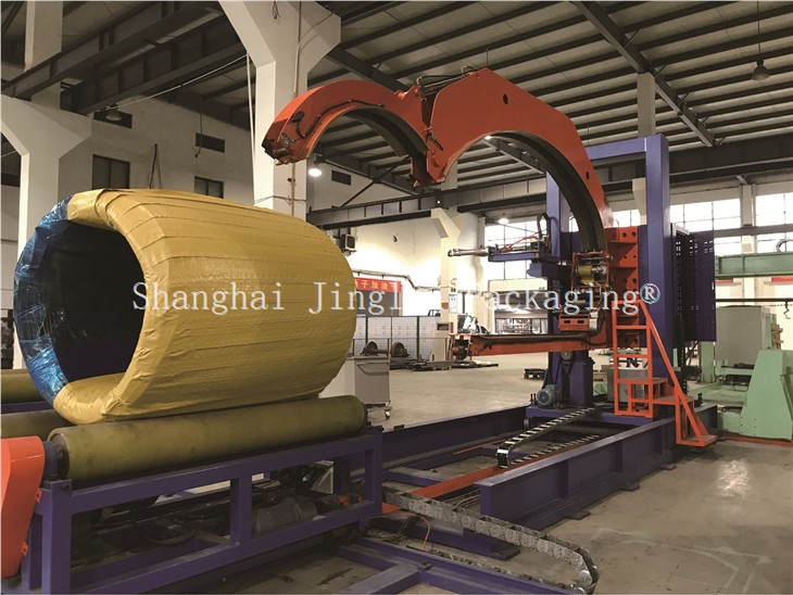 Машина за паковање алуминијумских/челичних завојница широке ширине